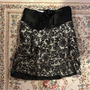 Black Lace Skirt